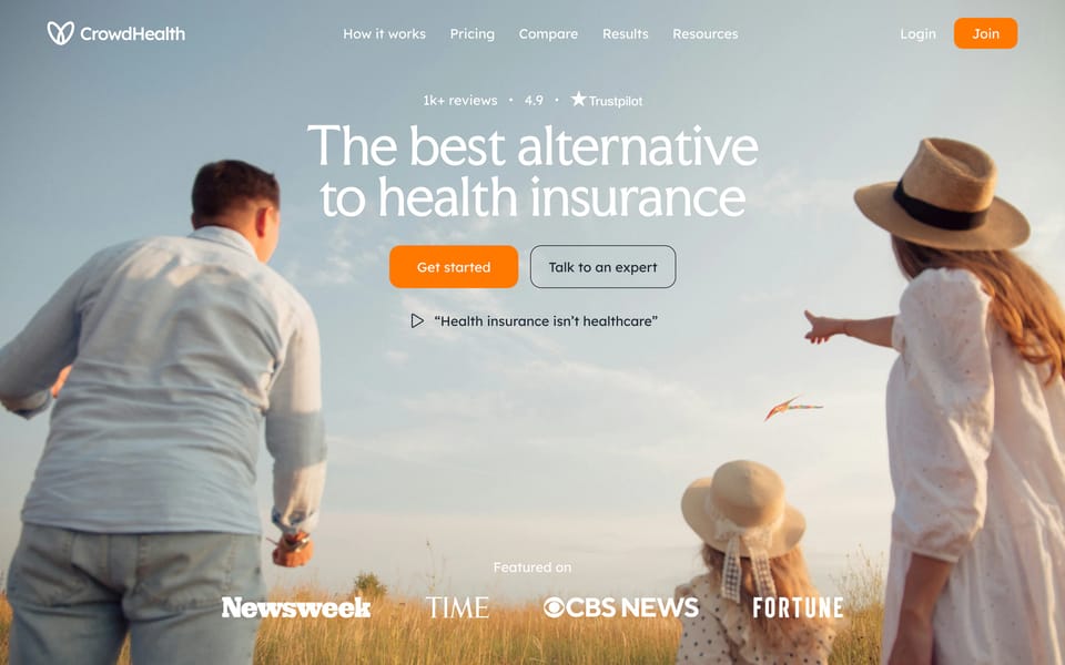 The reimagined home page